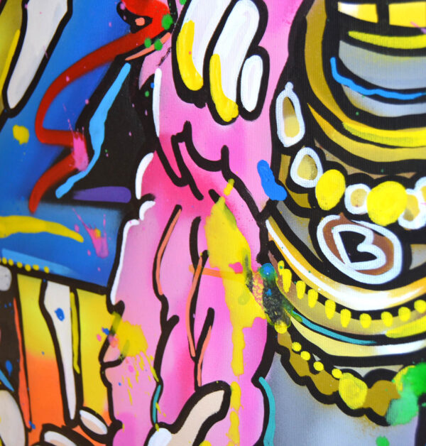 Bender, pimp, Gold, Chains, graffiti